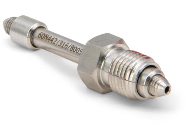43704, Ultra-High Pressure Fitting, Gauge Connector, .25" cone