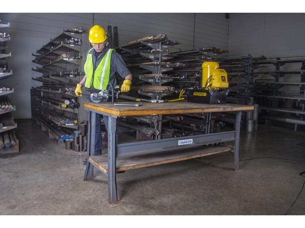 EBH30, Kapacita 50 tun, Hydraulický střihač tyčí, Maximální průměr materiálu 30 mm