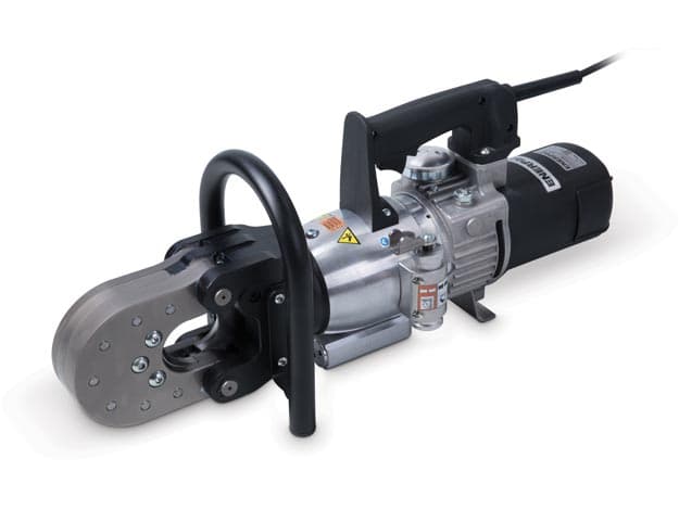 EWCE55E, kapacita 38,2 tuny, elektrický střihač drátů a kabelů, maximální průměr materiálu 55,1 mm, 230 V