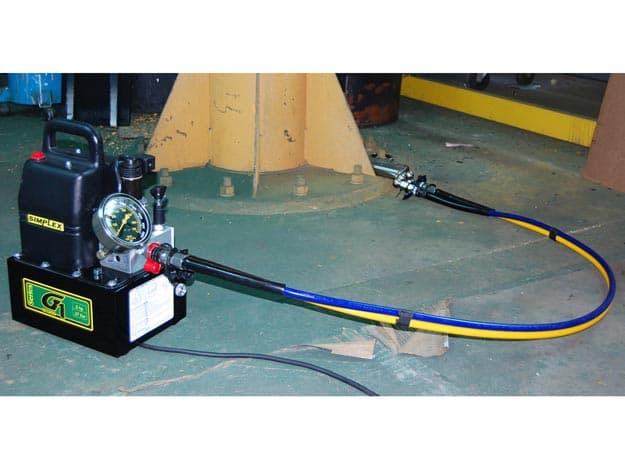 G1171T, elektrische hydraulische Drehmomentschlüsselpumpe, 4/2-Magnetventil, 1 Gallone (3,79 l) nutzbares Öl, 115 V