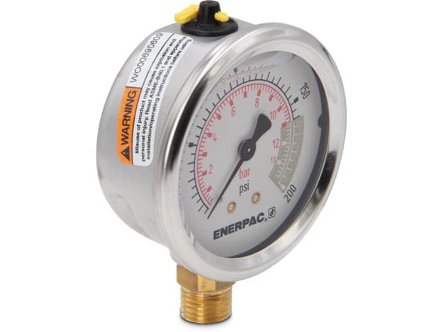 G2511L, Hydraulický tlakoměr, 63 mm průměr ciferníku