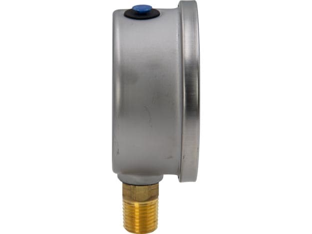 G2512L, Hydraulic Pressure Gauge, 63 mm Face, Lower Mount, Glycerine Filled, 300 maximum psi