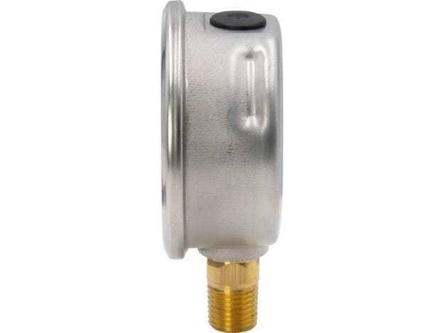 G2513L, Hydraulic Pressure Gauge, 63 mm Face, Lower Mount, Glycerine Filled, 600 maximum psi