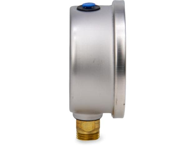 G2514L, Hydraulikmanometer, 63 mm Durchmesser, untere Montage, mit Glyzerin gefüllt, maximal 1.000 psi