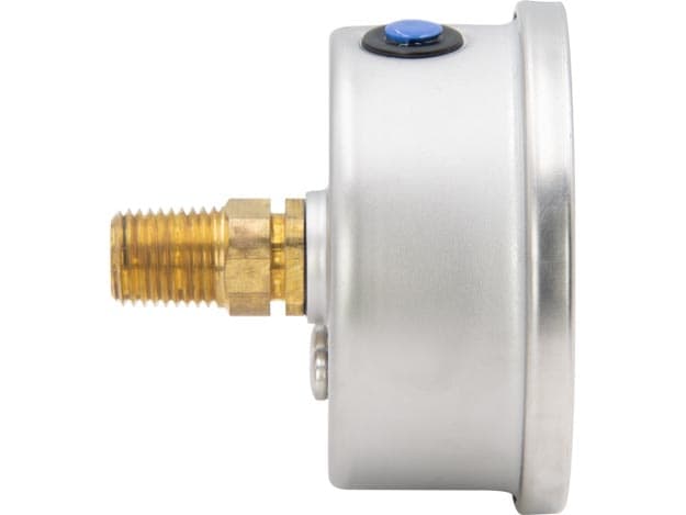 G2534R, hydraulisches Manometer, 63 mm Durchmesser, mittige hintere Montage, mit Glyzerin gefüllt, maximal 6.000 psi