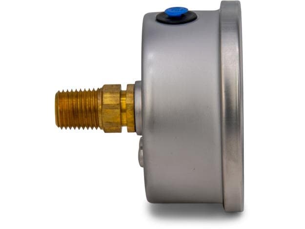 G2537R, Hydraulic Pressure Gauge, 63 mm Face, Center Rear Mount, Glycerine Filled, 10,000 maximum psi