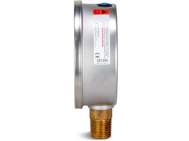 G4039L, Hydraulikmanometer, 100 mm Durchmesser, untere Montage, mit Glyzerin gefüllt, maximal 10.000 psi