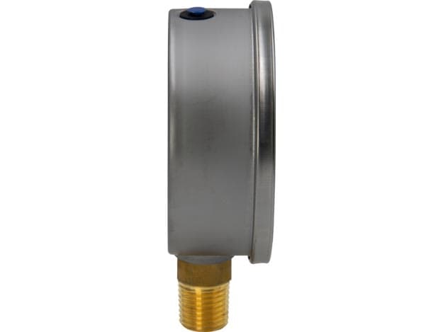 G4040L, hydraulisches Manometer, 100 mm Durchmesser, untere Montage, mit Glyzerin gefüllt, maximal 15.000 psi