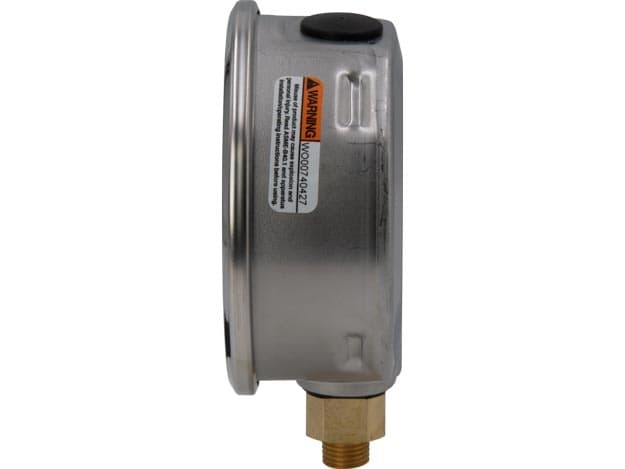 G4089L, Hydraulikmanometer, 100 mm Durchmesser, untere Montage, mit Glyzerin gefüllt, maximal 15.000 psi