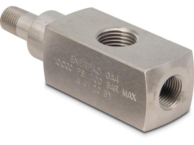 GA4, Manometeradapter, 1/2 Zoll NPT-Manometeranschluss, 10.000 psi