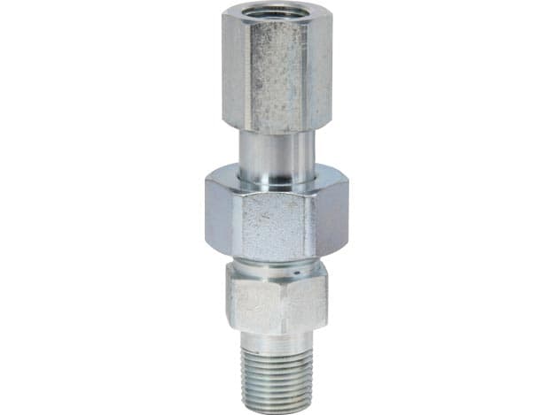 GA918, Gauge Swivel Adaptor, 1/2 in. NPT Gauge Port, 10,000 psi