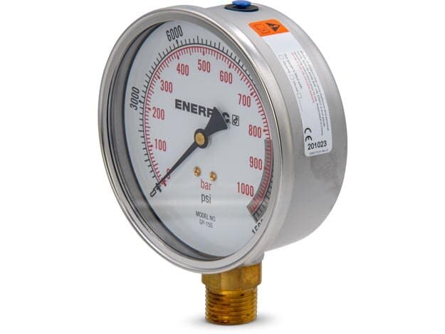 GP15S, Hydraulic Force and Pressure Gauges, 15,000 psi, 1000 bar