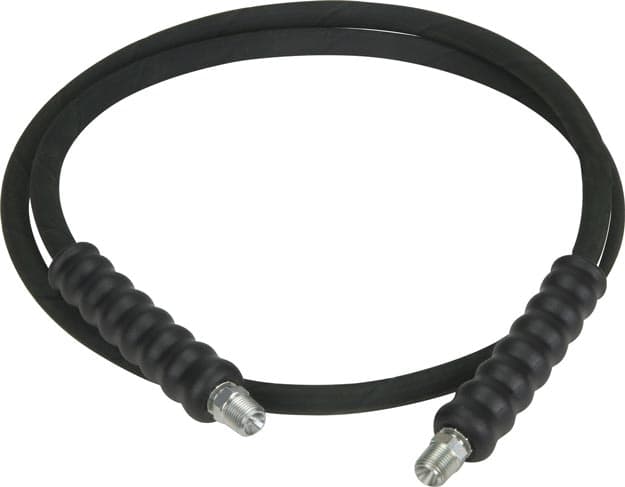 HB9206, 1,8 m, Hochleistungs-Gummi-Hochdruck-Hydraulikschlauch, 6,4 mm Innendurchmesser