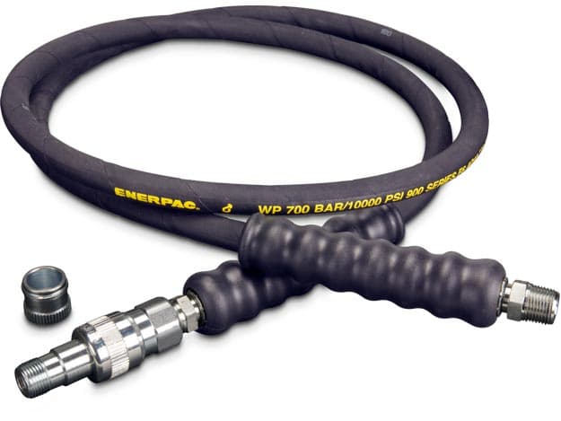 HA9206B, 1,8 m, Hochleistungs-Gummi-Hochdruck-Hydraulikschlauch, 6,4 mm Innendurchmesser