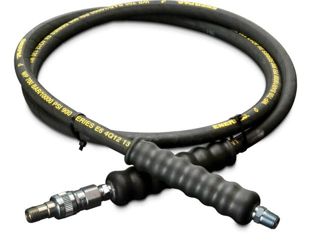 HB9206QB, 1,8 m, Hochleistungs-Gummi-Hochdruck-Hydraulikschlauch, 6,4 mm Innendurchmesser