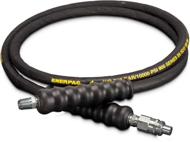 HB9206Q, 1,8 m, Hochleistungs-Gummi-Hochdruck-Hydraulikschlauch, 6,4 mm Innendurchmesser