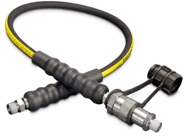 HC9203B, 0,9 m, Hochleistungs-Gummi-Hochdruck-Hydraulikschlauch, 6,4 mm Innendurchmesser