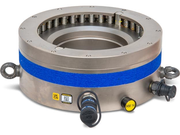 HM14LC, hydraulische Schraubenspanner von HydraMax auf der Oberseite, 3 1/2 Zoll maximaler Gewindebereich