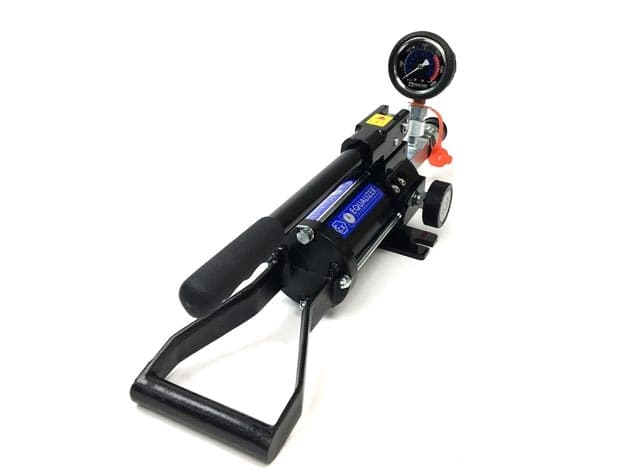 HP350SMINEX, Two Speed, Single Port, Hydraulic Sealed Hand Pump with Gauge and Adaptor, ATEX Certified