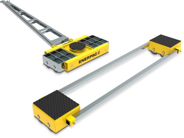 MLSS53, 53-Tonnen-Maschinen-Skate-Set mit Rädern