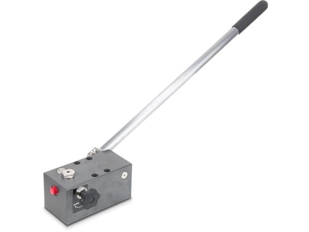 MP110, hydraulische Multifluid-Handpumpe mit zwei Geschwindigkeiten, 1.500 psi