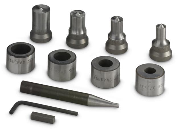 MSP351, 35 Tonnen, hydraulischer Stempel und metrischer Matrizensatz