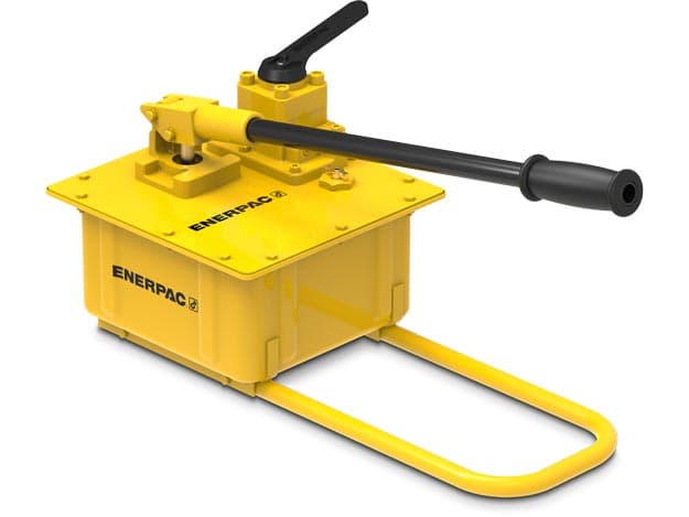 P464, dvoustupňové, ULTIMA ocelové hydraulické ruční čerpadlo, pro použití s dvojčinnými válci