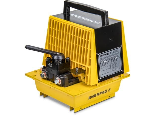 PAM1041, Air Hydraulic Pump, 4/3 Manual Valve, 0.7 gallon Usable Oil, For use with Double-Acting Cylinders