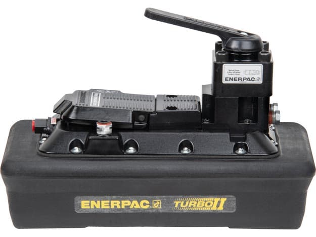 PAMG1405N, Turbo II Air Hydraulic Pump, 4/3 Manual Valve, For use with Double-Acting Cylinders
