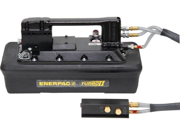 PARG1105N, Turbo II Air Hydraulic Pump, 3/3 Manual Valve with Pendant, For use with Single-Acting Cylinders