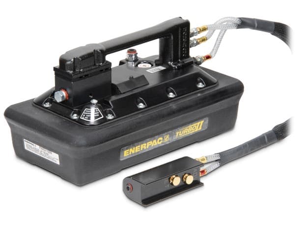 PARG1105N, Turbo II Air Hydraulic Pump, 3/3 Manual Valve with Pendant, For use with Single-Acting Cylinders