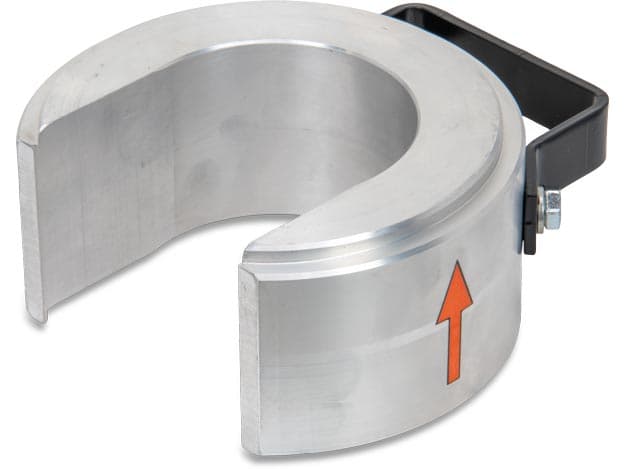 PRU13, POW'R-RISER Heber-Sicherungs-U-Ring, 76 mm, 100 Tonnen Tragfähigkeit