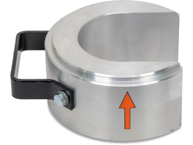 PRU13, POW'R-RISER Heber-Sicherungs-U-Ring, 76 mm, 100 Tonnen Tragfähigkeit