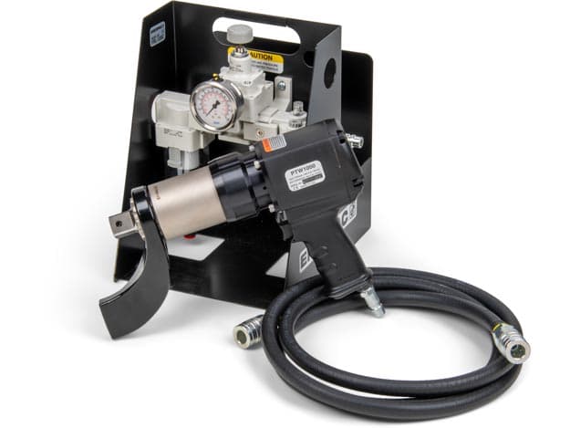 PTW1000-75C, Pneumatic Torque Wrench, FRL included, 1000 ft. lbs. Torque, 3/4 in. Square Drive