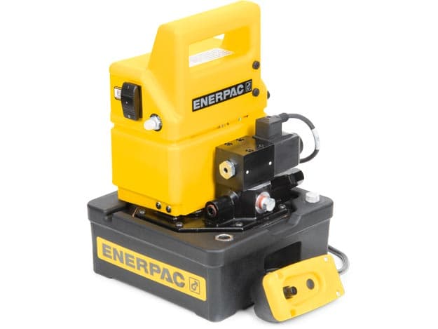 PUD1100E, wirtschaftliche elektrische Hydraulikpumpe mit zwei Geschwindigkeiten, Ablassventil, 230 V, zur Verwendung mit einfachwirkenden Zylindern