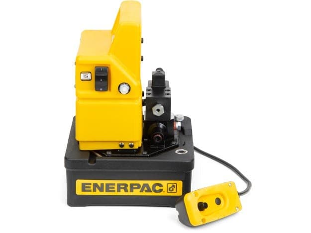 PUD1100E, wirtschaftliche elektrische Hydraulikpumpe mit zwei Geschwindigkeiten, Ablassventil, 230 V, zur Verwendung mit einfachwirkenden Zylindern