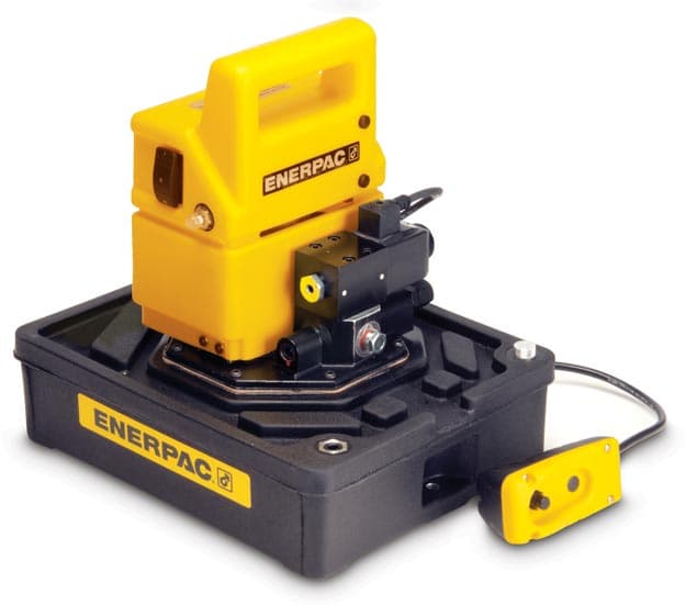 PUD1101B, wirtschaftliche elektrische Hydraulikpumpe mit zwei Geschwindigkeiten, Ablassventil, 115 V, zur Verwendung mit einfachwirkenden Zylindern