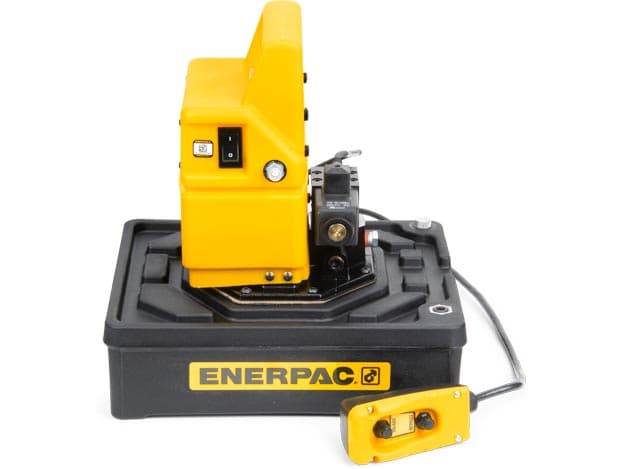PUD1301E, wirtschaftliche elektrische Hydraulikpumpe mit zwei Geschwindigkeiten, 3/2-Magnetventil, 230 V, zur Verwendung mit einfachwirkenden Zylindern