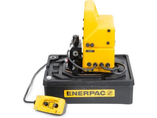 PUD1301E, wirtschaftliche elektrische Hydraulikpumpe mit zwei Geschwindigkeiten, 3/2-Magnetventil, 230 V, zur Verwendung mit einfachwirkenden Zylindern
