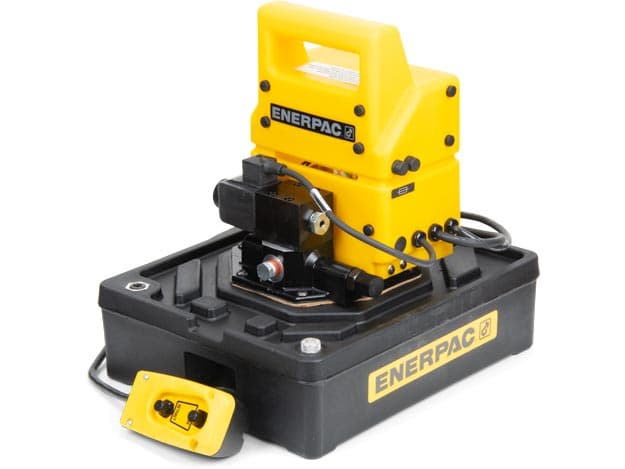 PUD1301E, wirtschaftliche elektrische Hydraulikpumpe mit zwei Geschwindigkeiten, 3/2-Magnetventil, 230 V, zur Verwendung mit einfachwirkenden Zylindern