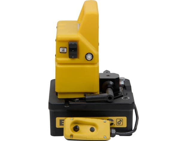 PUJ1200B, wirtschaftliche elektrische Hydraulikpumpe mit zwei Geschwindigkeiten, 3/2-Handventil, 115 V, zur Verwendung mit einfachwirkenden Zylindern
