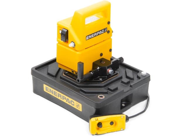 PUJ1201E, Two Speed, Economy Electric Hydraulic Pump, 3/2 Manual Valve, 230V, For use with Single-Acting Cylinders