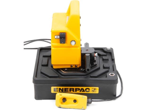 PUJ1201E, Two Speed, Economy Electric Hydraulic Pump, 3/2 Manual Valve, 230V, For use with Single-Acting Cylinders