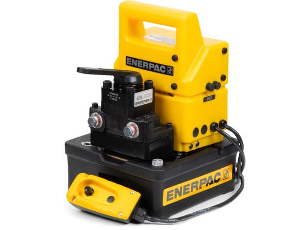PUJ1400B, Two Speed, Economy Electric Hydraulic Pump, 4/3 Manual Valve, 115V, For use with Double-Acting Cylinders