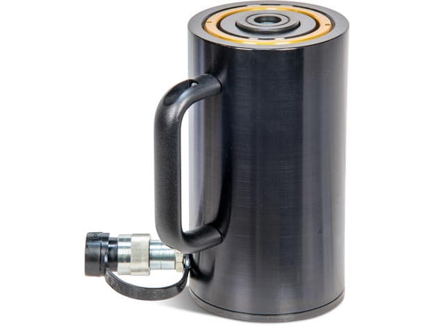 RAC504, 54,9 Tonnen Tragfähigkeit, 100 mm Hub, Aluminium-Hydraulikzylinder