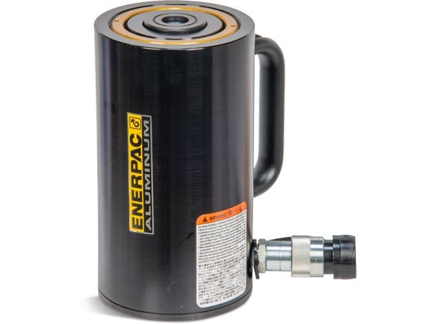RAC504, 54,9 Tonnen Tragfähigkeit, 100 mm Hub, Aluminium-Hydraulikzylinder
