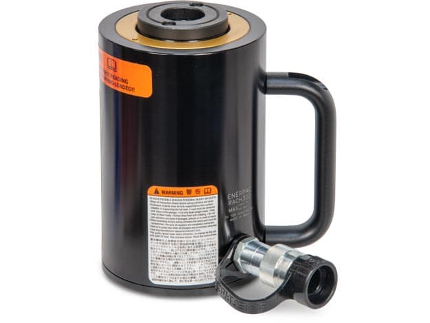 RACH302, 39.6 ton Capacity, 50 mm Stroke, Aluminum Hollow Plunger Hydraulic Cylinder