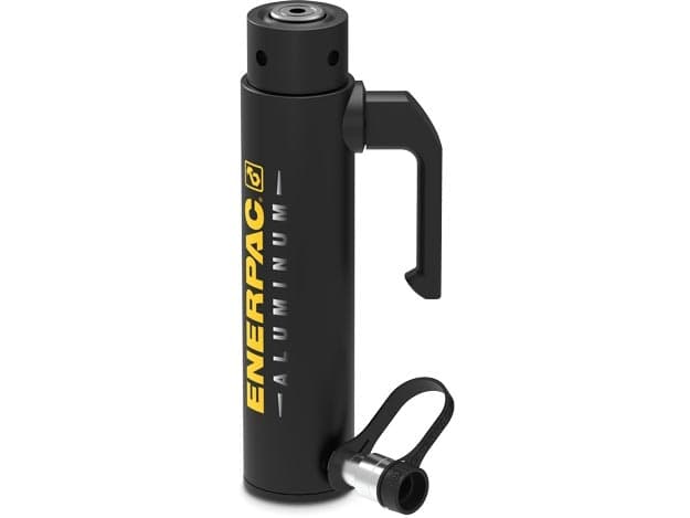 RACL208, 24.2 ton Capacity, 200 mm Stroke, Aluminum Lock Nut Hydraulic Cylinder