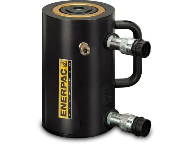RAR506, 50 Tonnen Tragfähigkeit, 150 mm Hub, doppeltwirkender Aluminium-Hydraulikzylinder