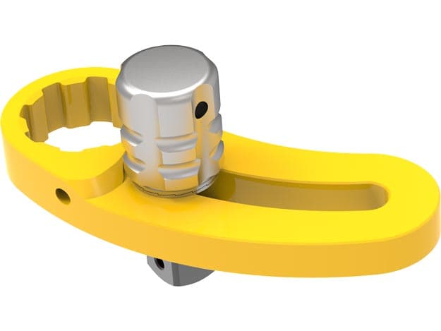 RAWB100SQD, Curved Reaction Arm, Wheel Bolting 1" Drive SKT TO SKT SQ DR